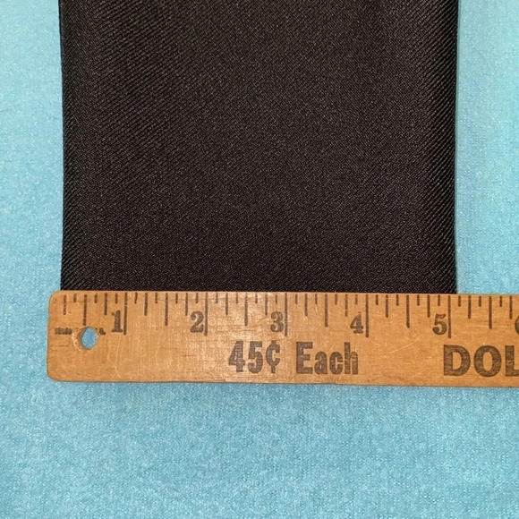 BLAIR BOUTIQUE black blazer suit jacket unlined single button closure size 10 - Picture 9 of 10